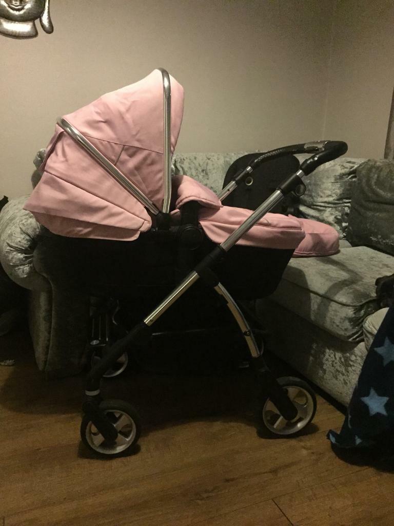 pink silver cross car seat